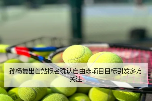 孙杨复出首站报名确认自由泳项目目标引发多方关注